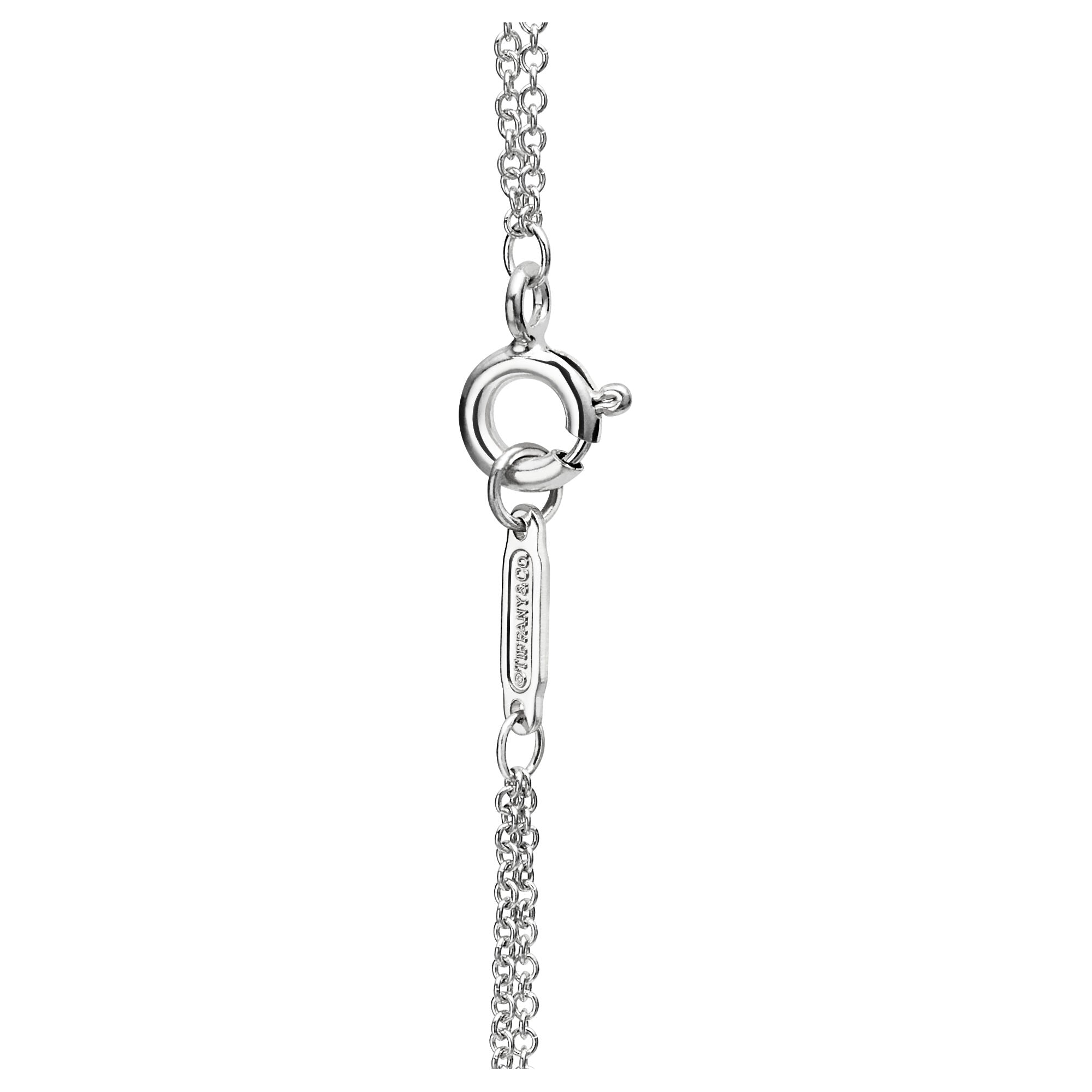 Heart Double Chain Bracelet – 925 Sterling Silver