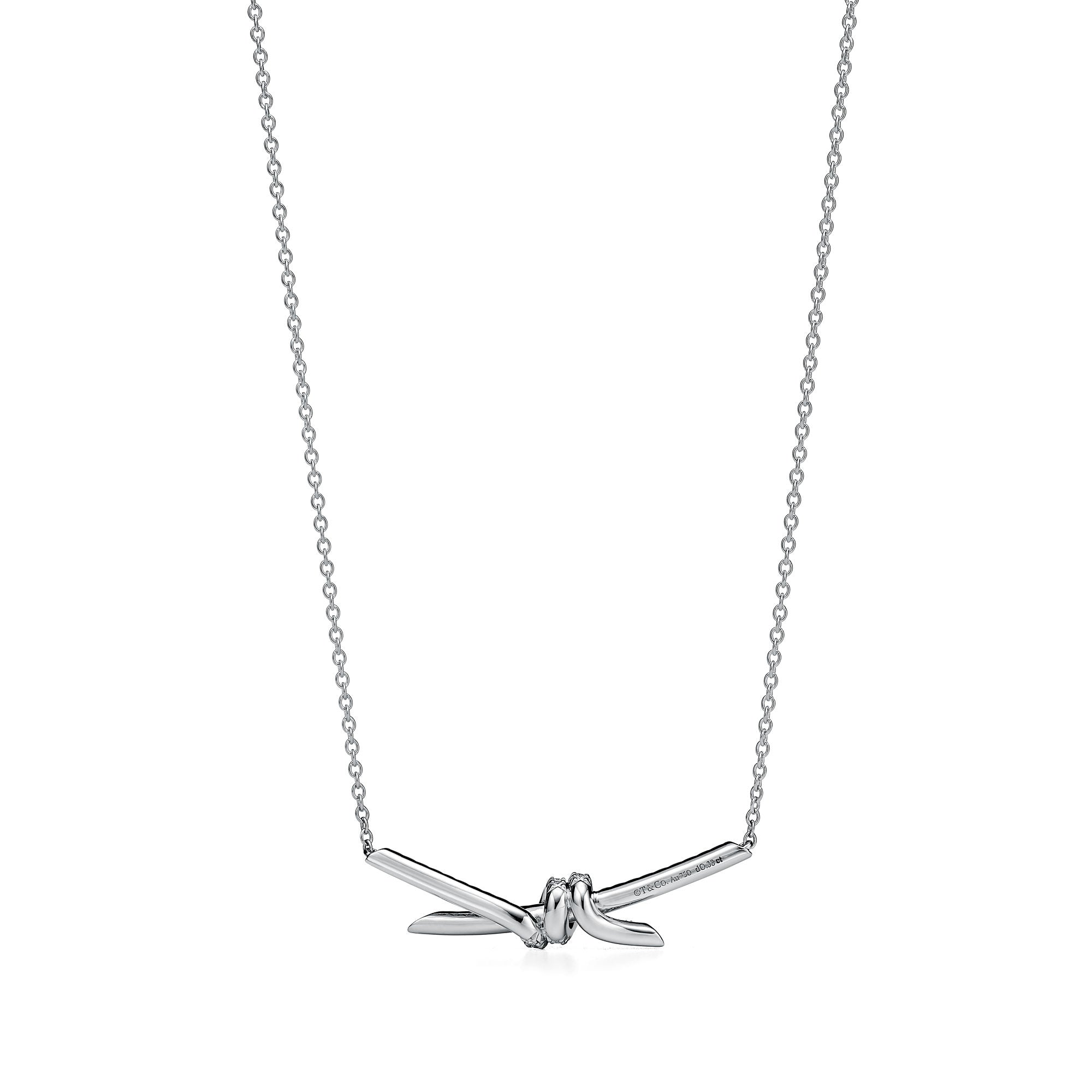 Eternia Knot Necklace – 925 Sterling Silver