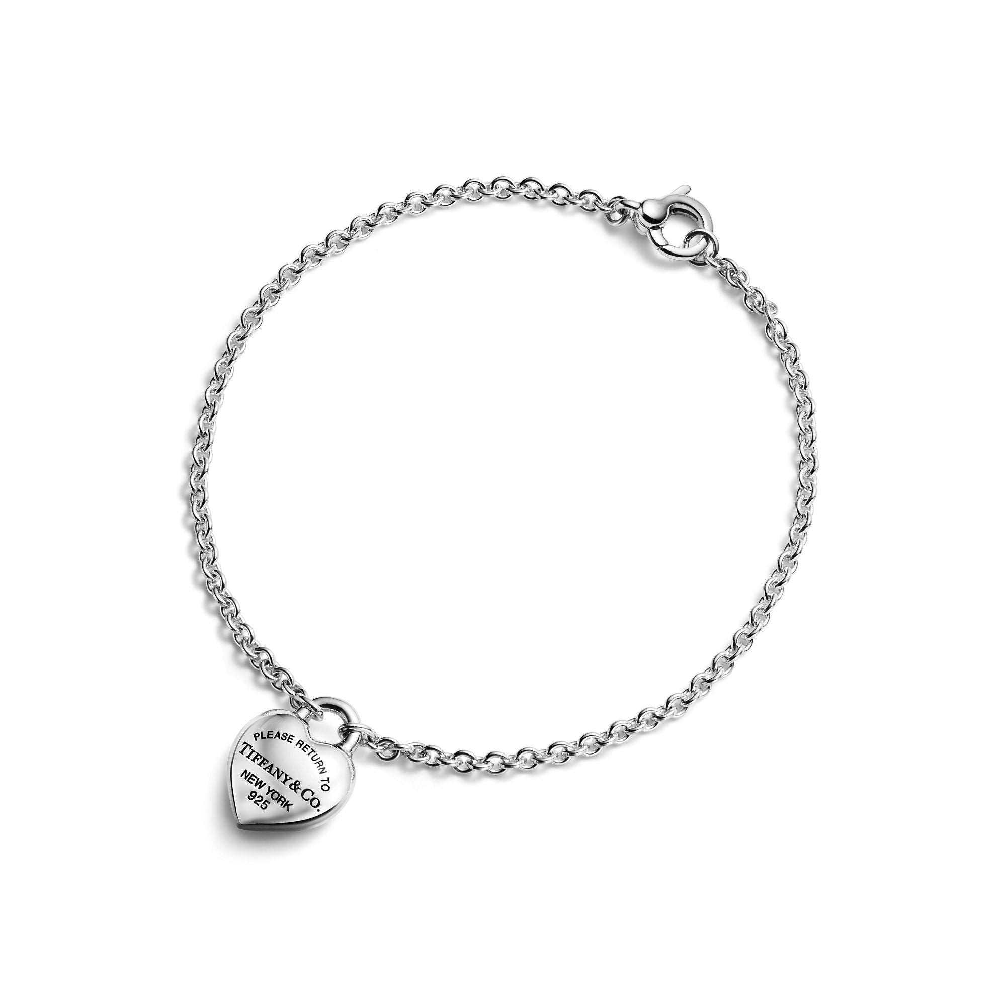 Full Heart Bracelet – 925 Sterling Silver