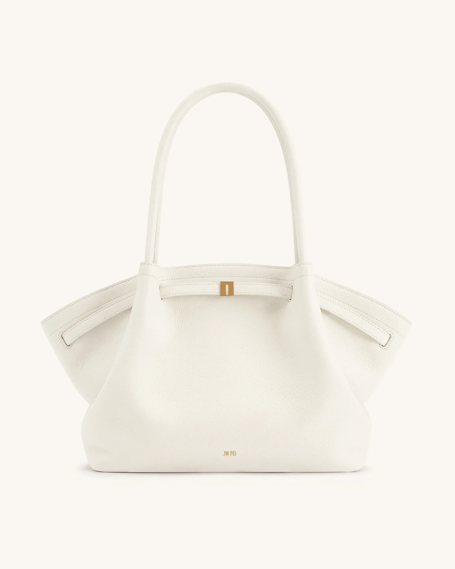 Hana Large Tote Bag - White