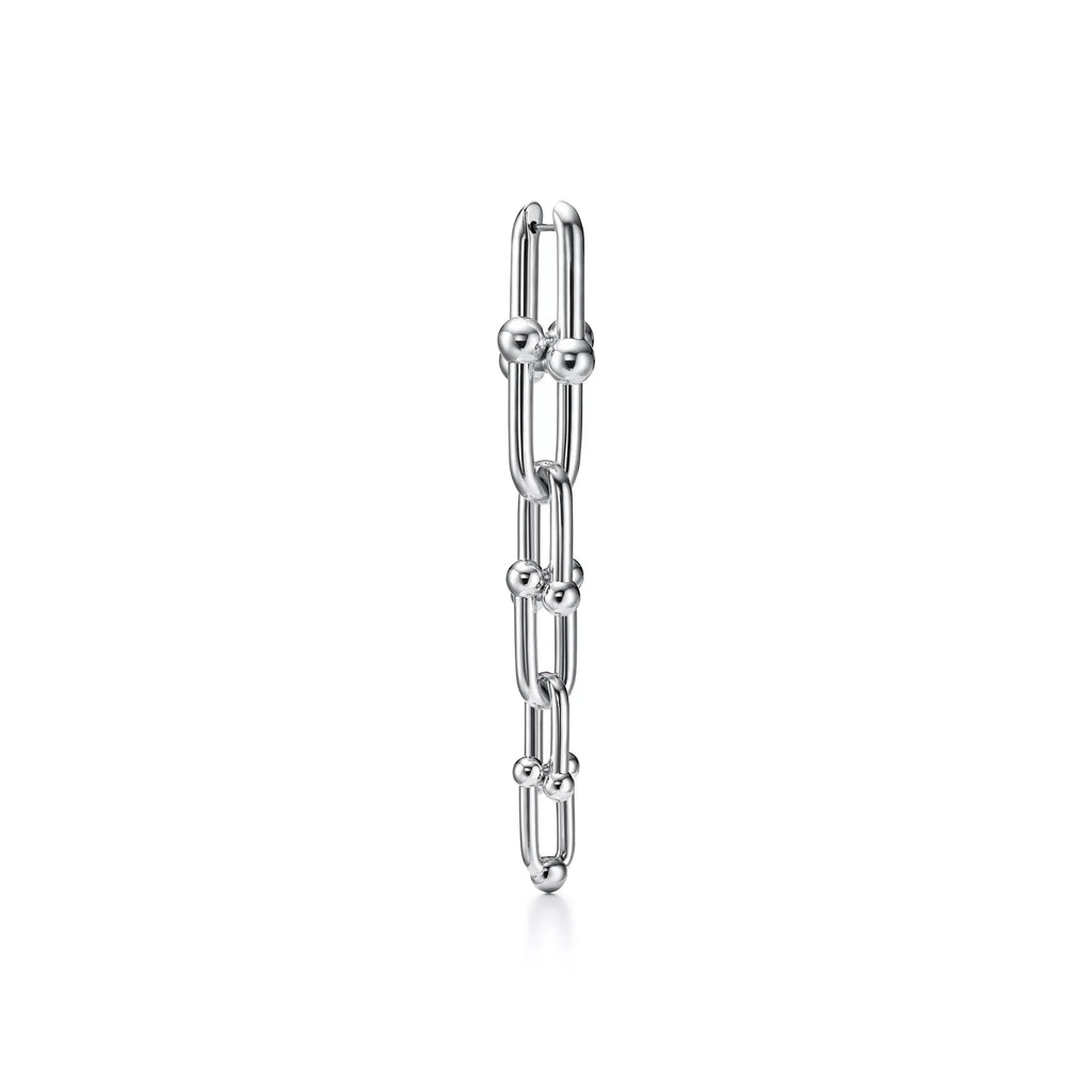 Tiffany HardWear Graduated Link Earrings in Sterling Silver