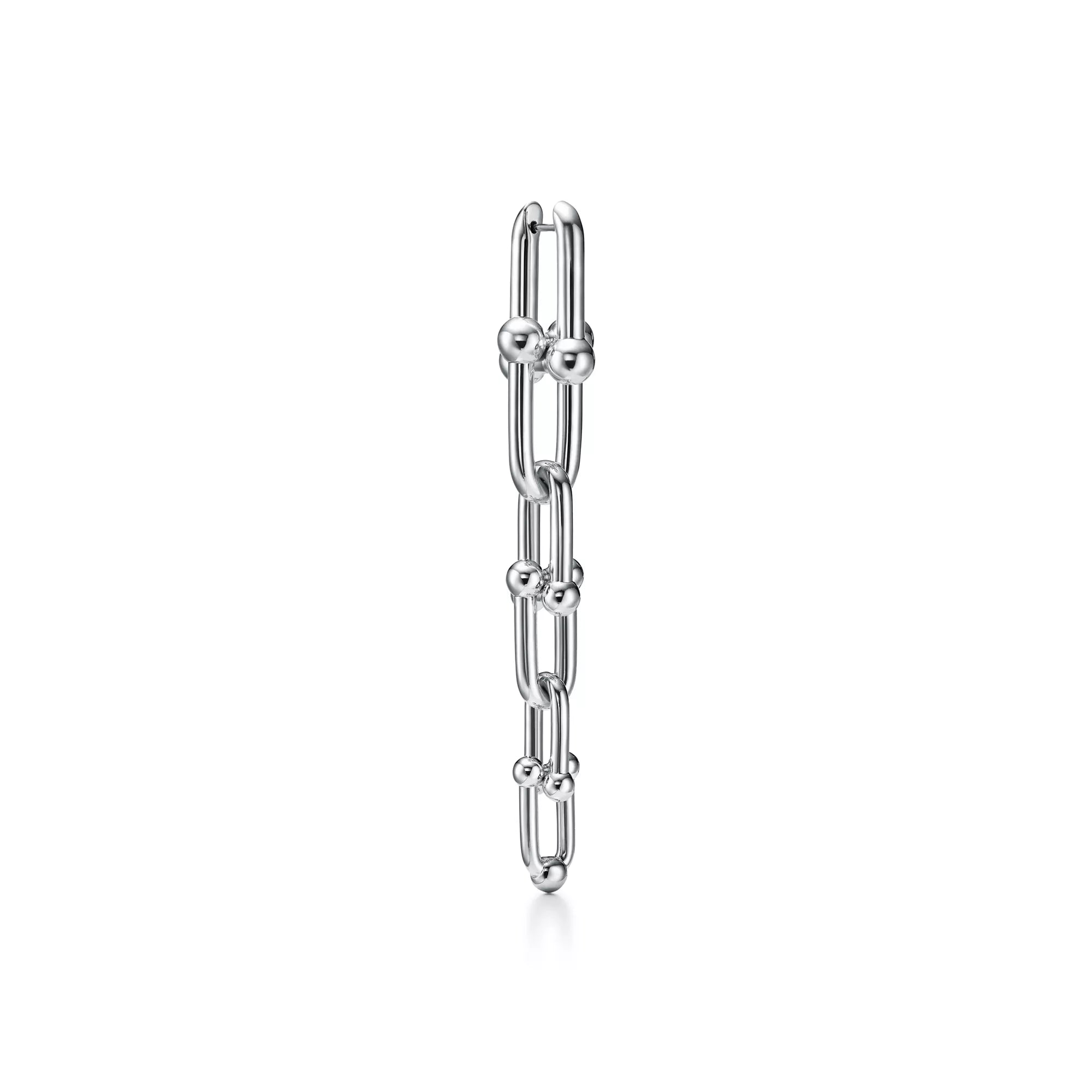 Tiffany HardWear Graduated Link Earrings in Sterling Silver