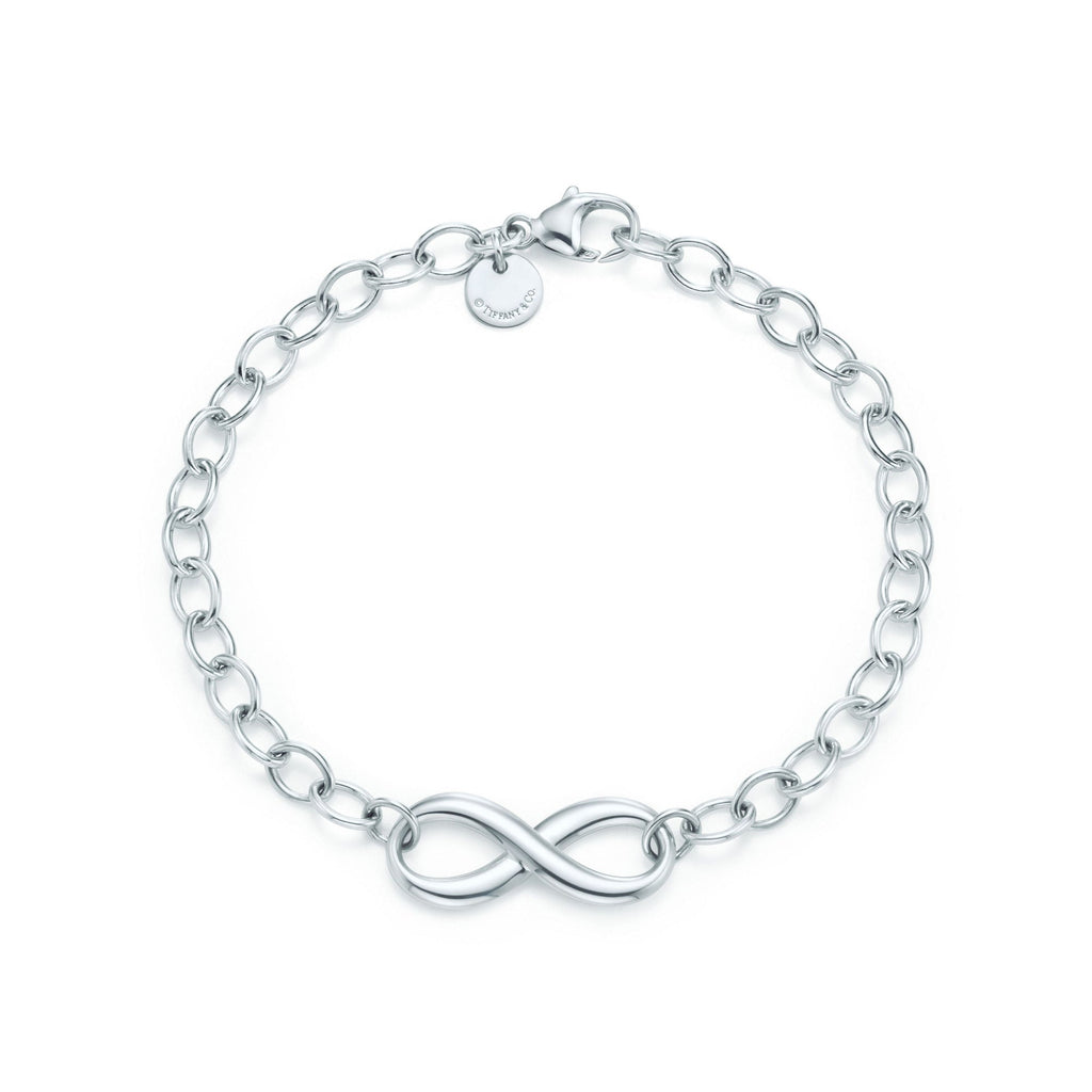 Infinity Hoop Bracelet – 925 Sterling Silver