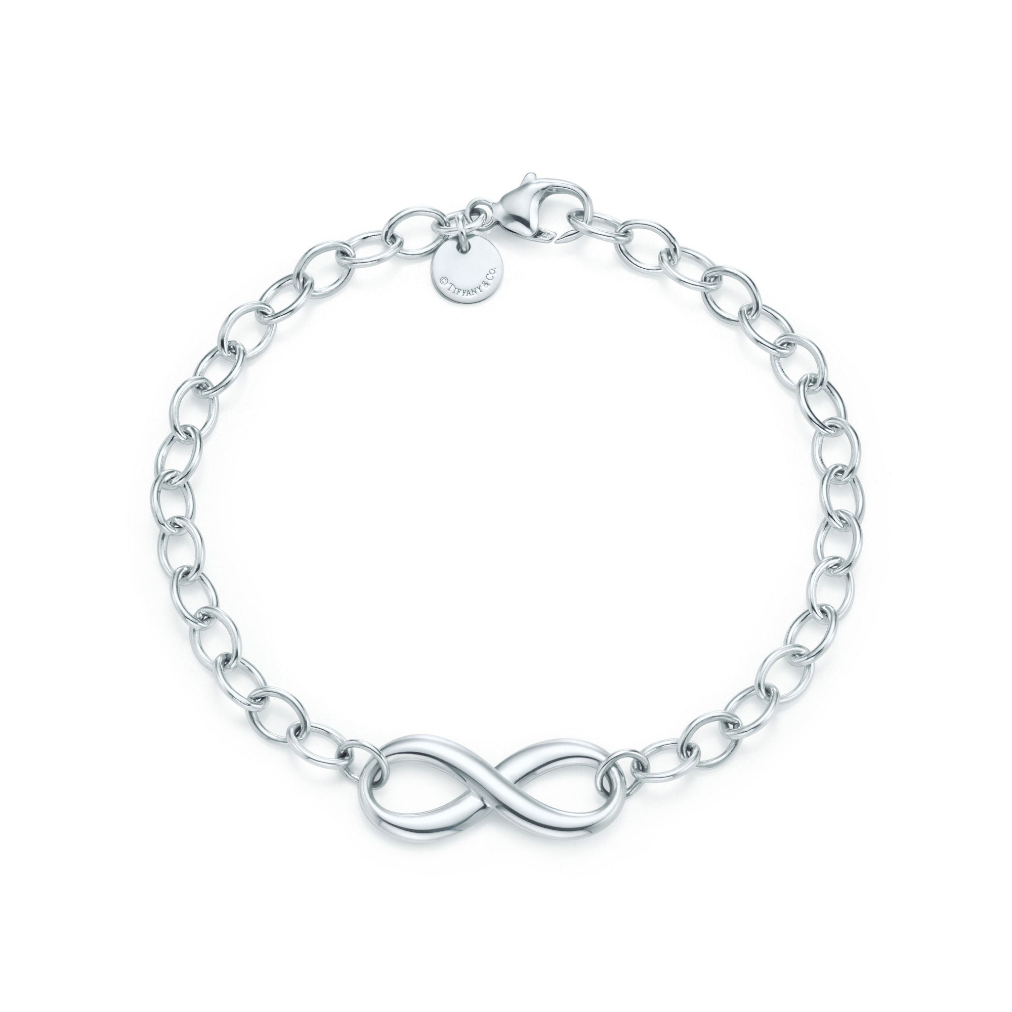 Infinity Hoop Bracelet – 925 Sterling Silver