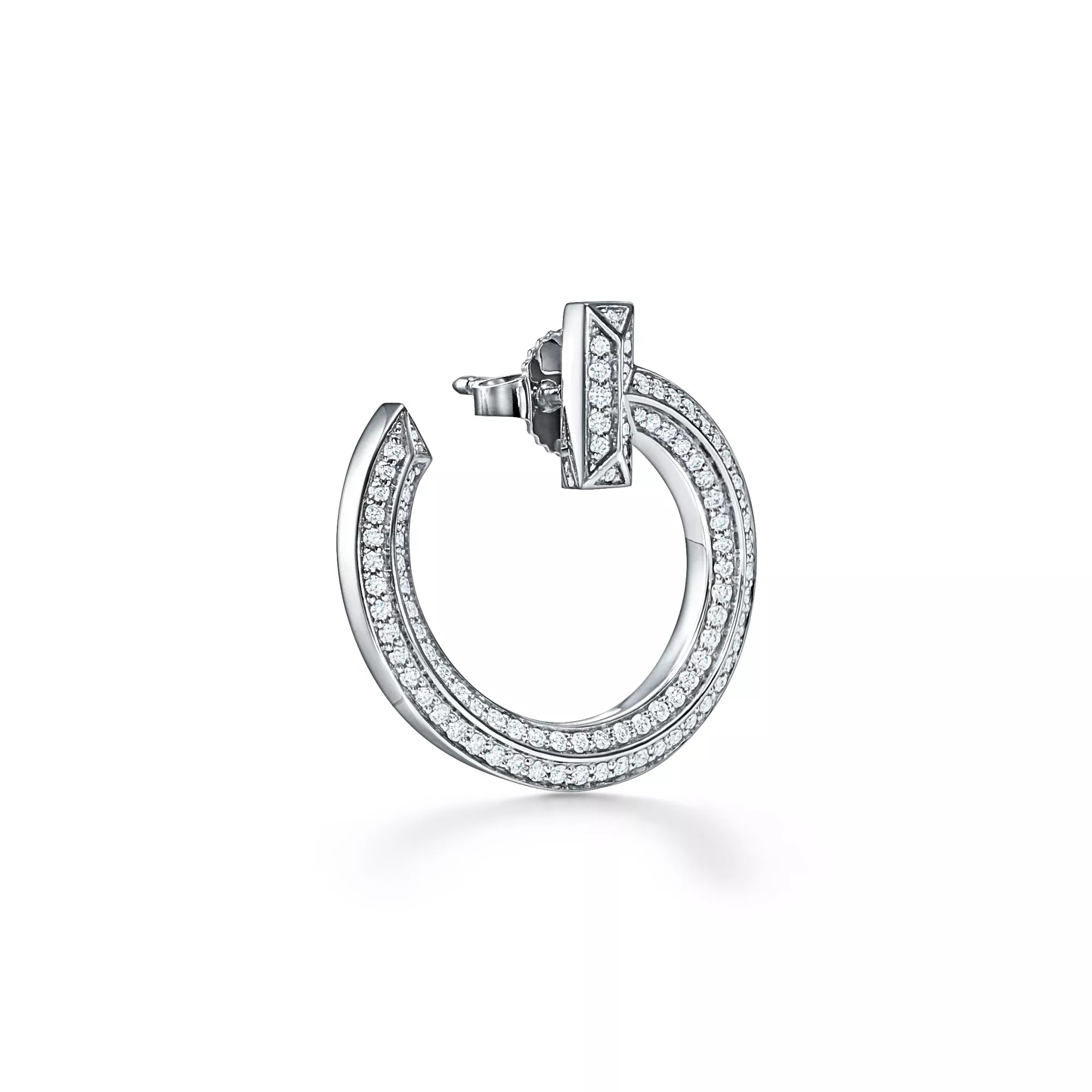 Tiffany T T1 Open Hoop Earrings
