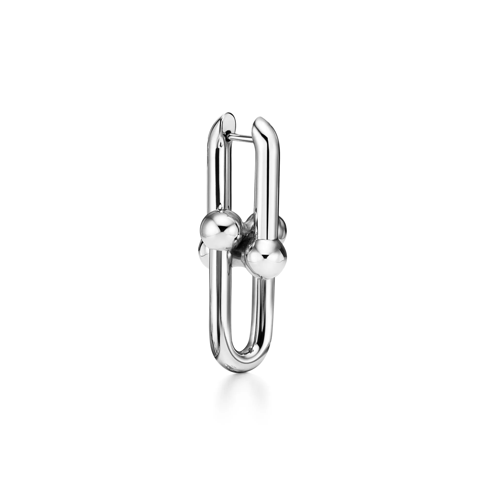 Tiffany HardWear Large Link Earrings in Sterling Silver