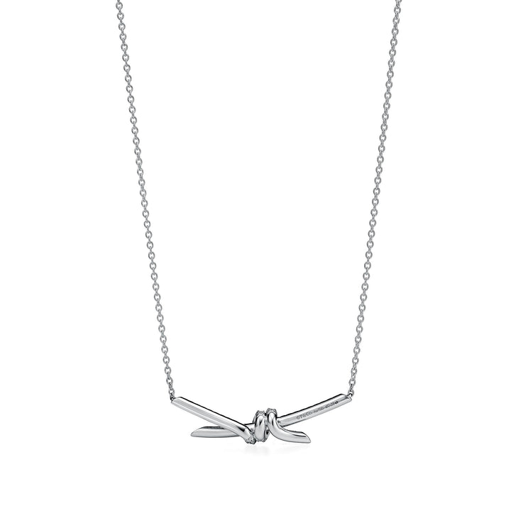 Gümüş Eternia Knot Kolye - 925 Ayar