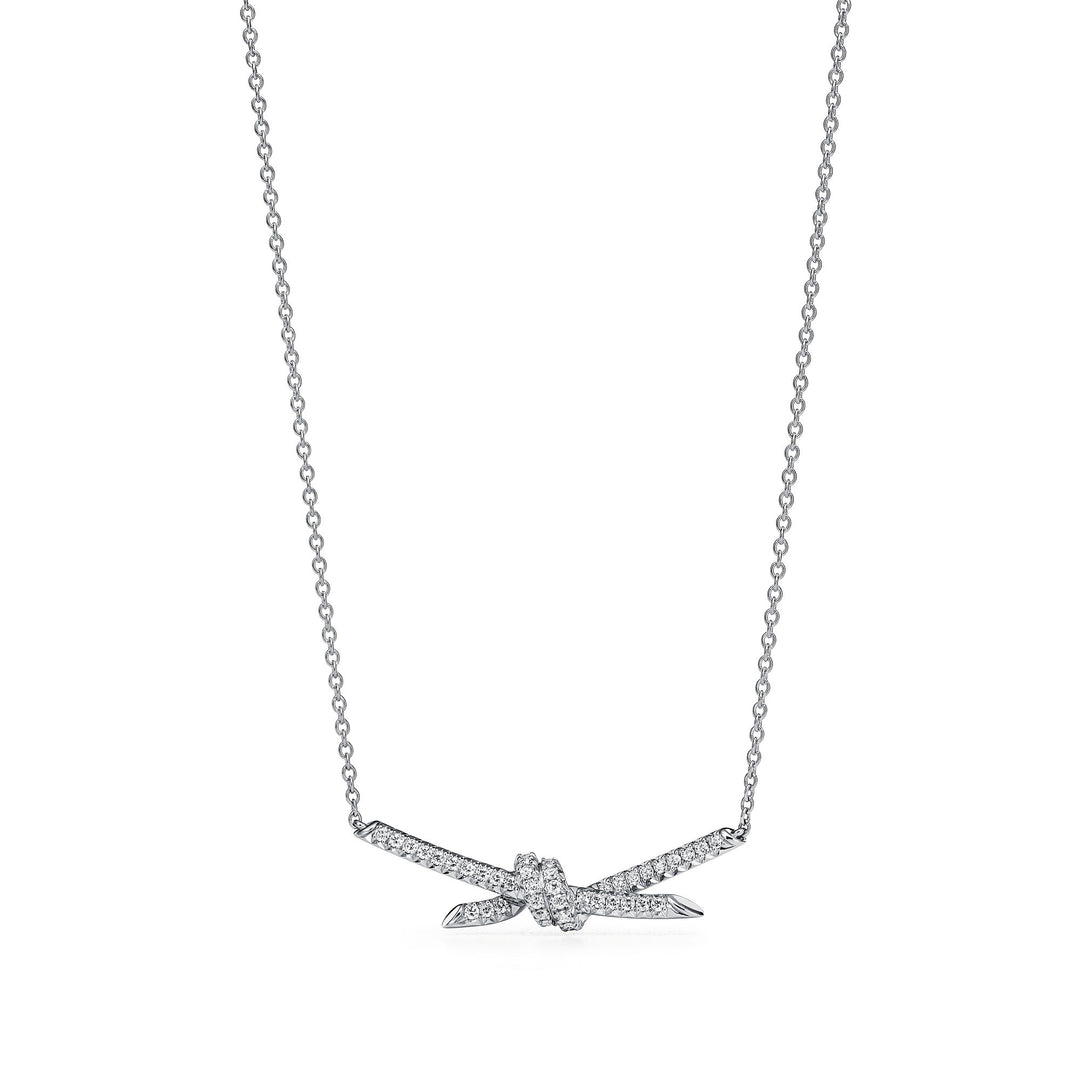 Gümüş Eternia Knot Kolye - 925 Ayar