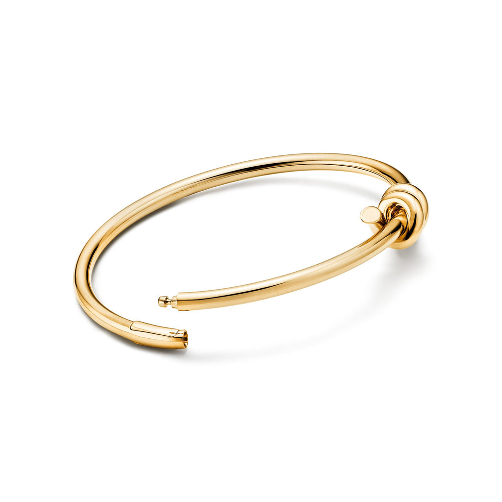 Knot Wire Silver Bracelet – 925 Sterling Silver