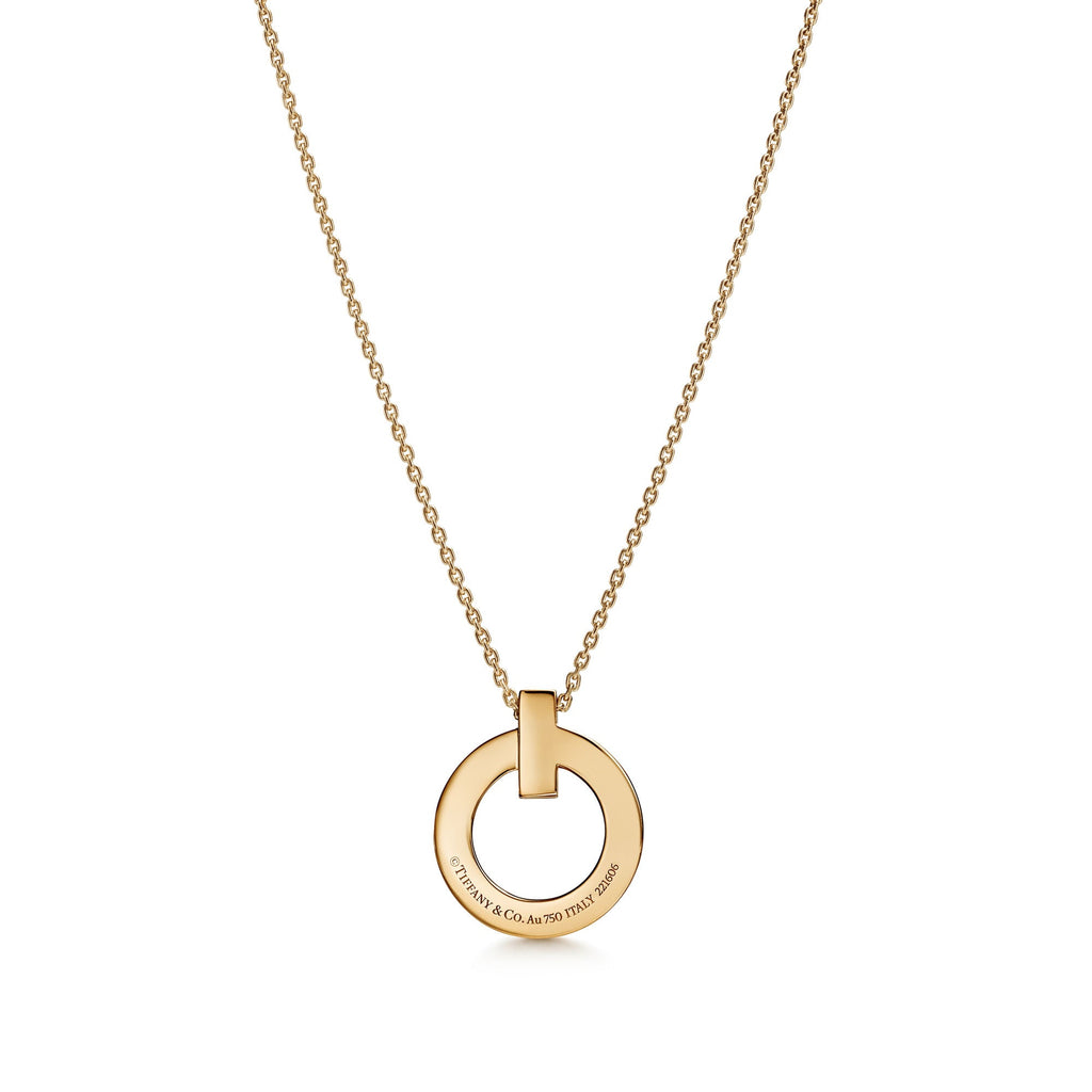 T1 Circle Necklace – 925 Sterling Silver