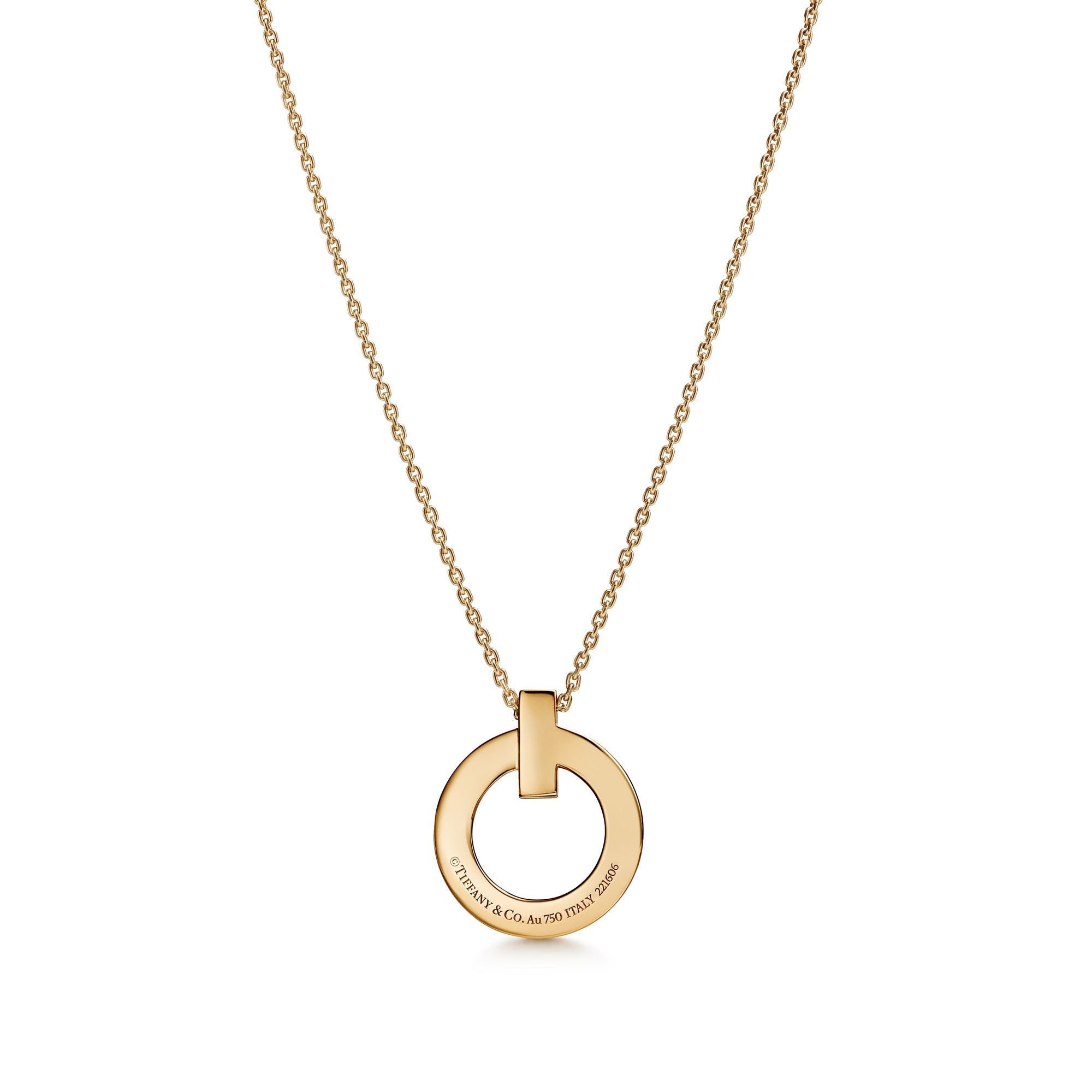 T1 Circle Necklace – 925 Sterling Silver