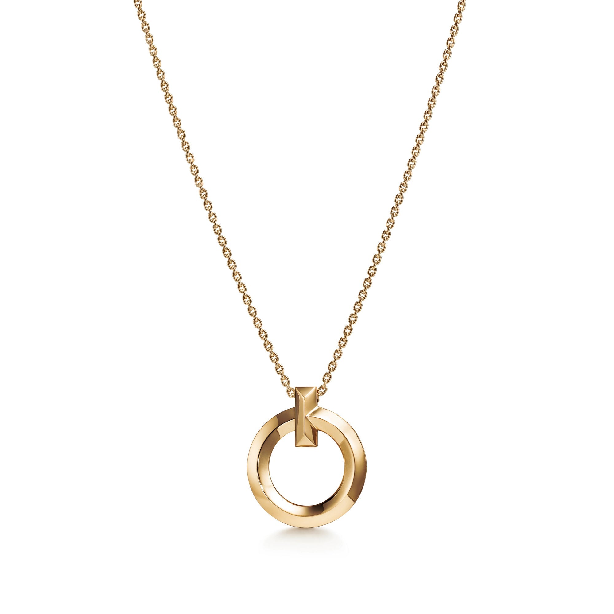 T1 Circle Necklace – 925 Sterling Silver