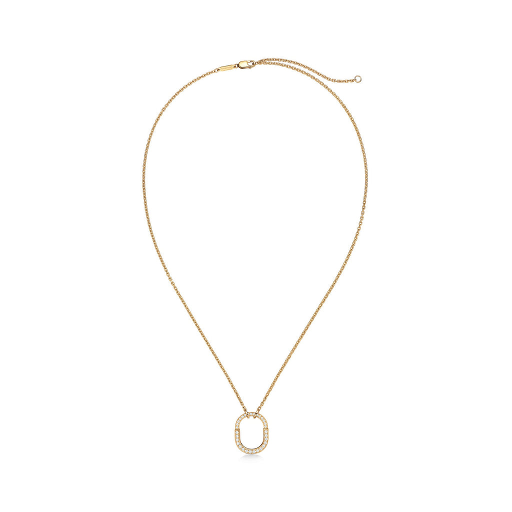 Éterna Lock Necklace – 925 Sterling Silver