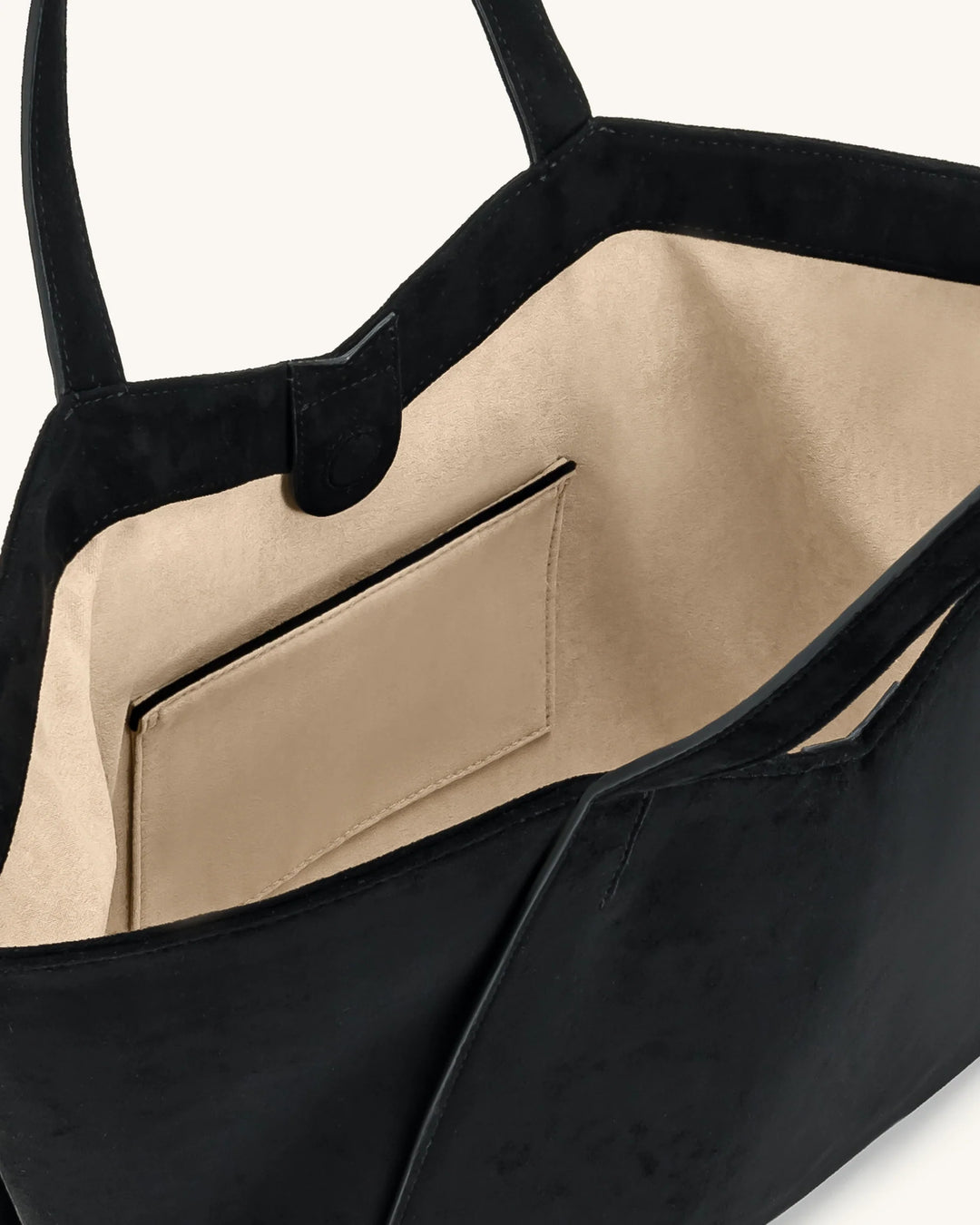 Kiana Large Capacity Tote Bag - Black