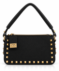 Noir Stud Omuz Çantası – Siyah