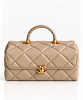 Étoile Quilted Vizon El Çantası