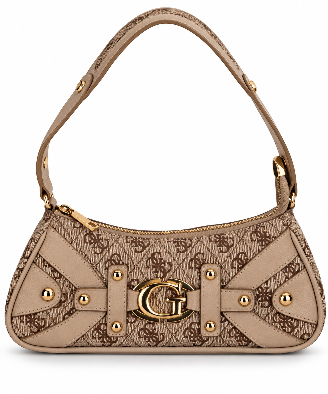 Élise Monogram Omuz Çantası – Vizon