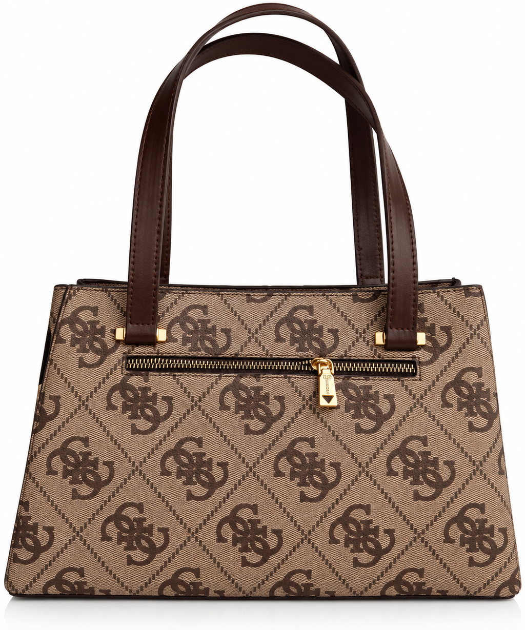 Élite Monogram Tote Çanta – Kahve