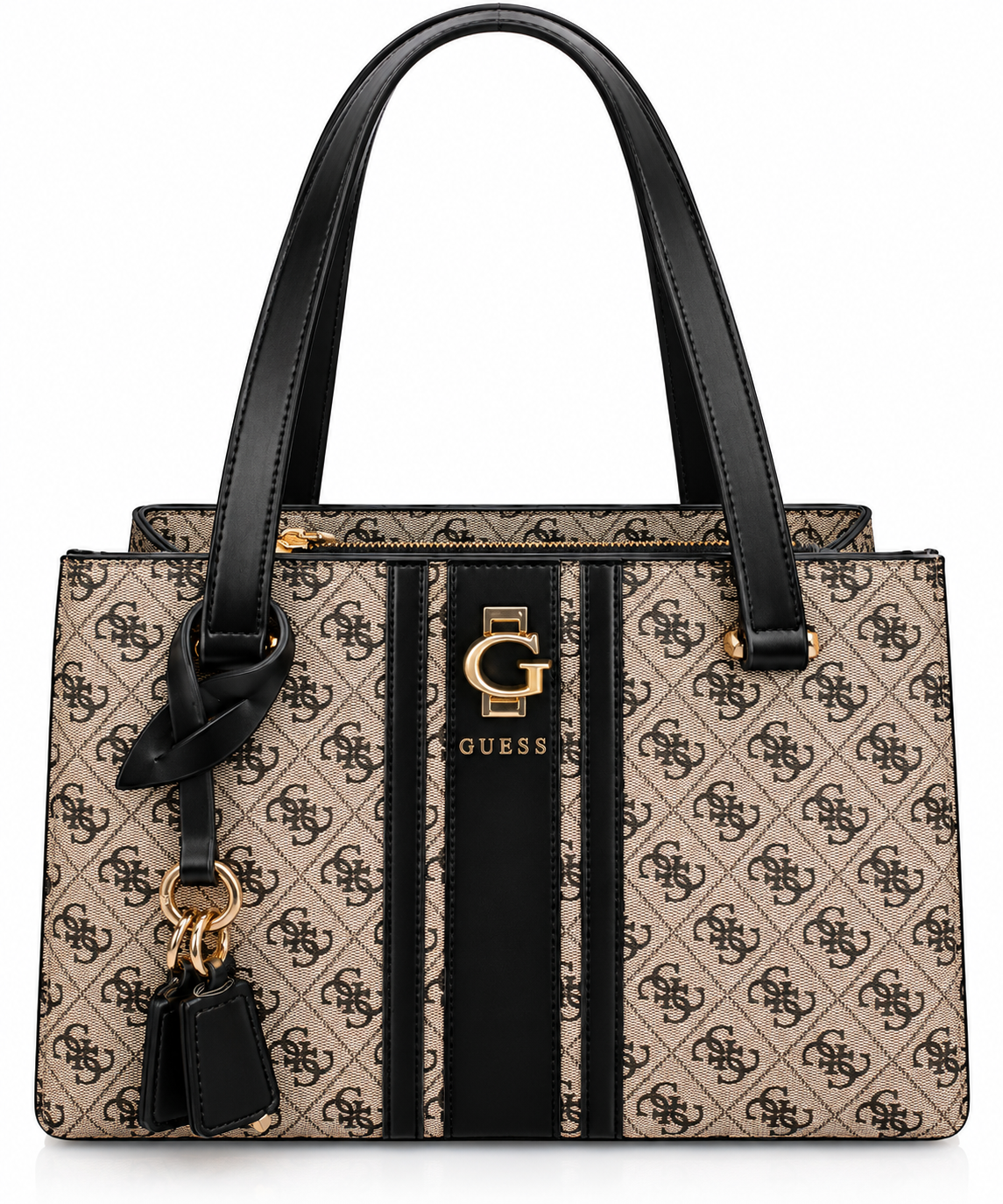 Monogram Élégance Siyah Omuz Çantası
