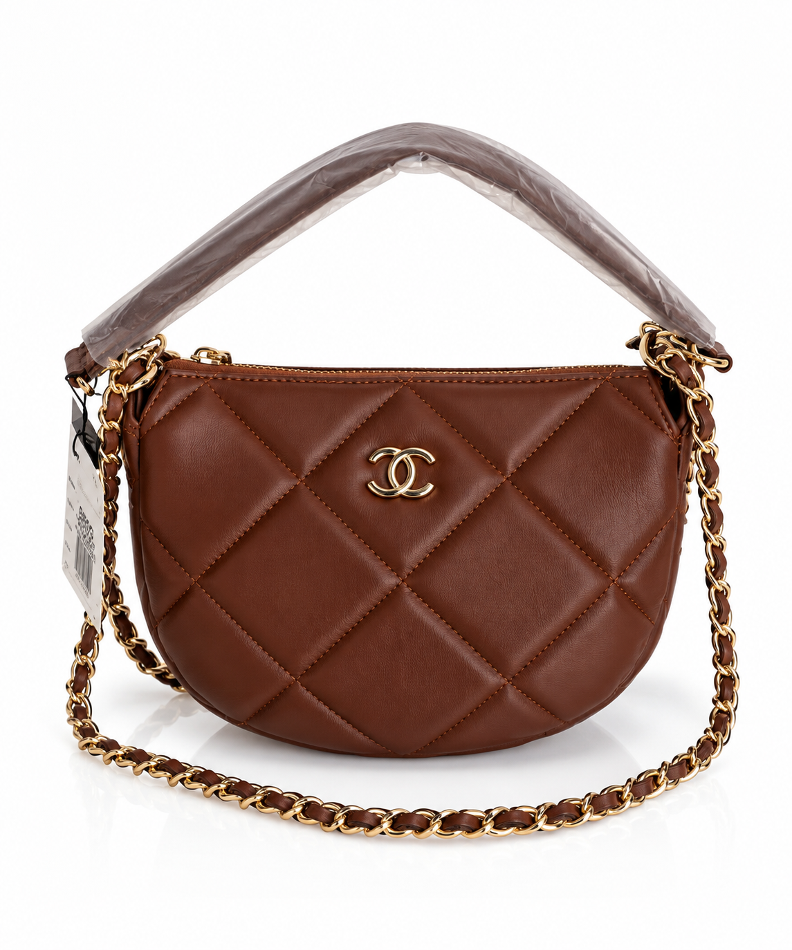 Coco Quilted Kahve Omuz Çantası