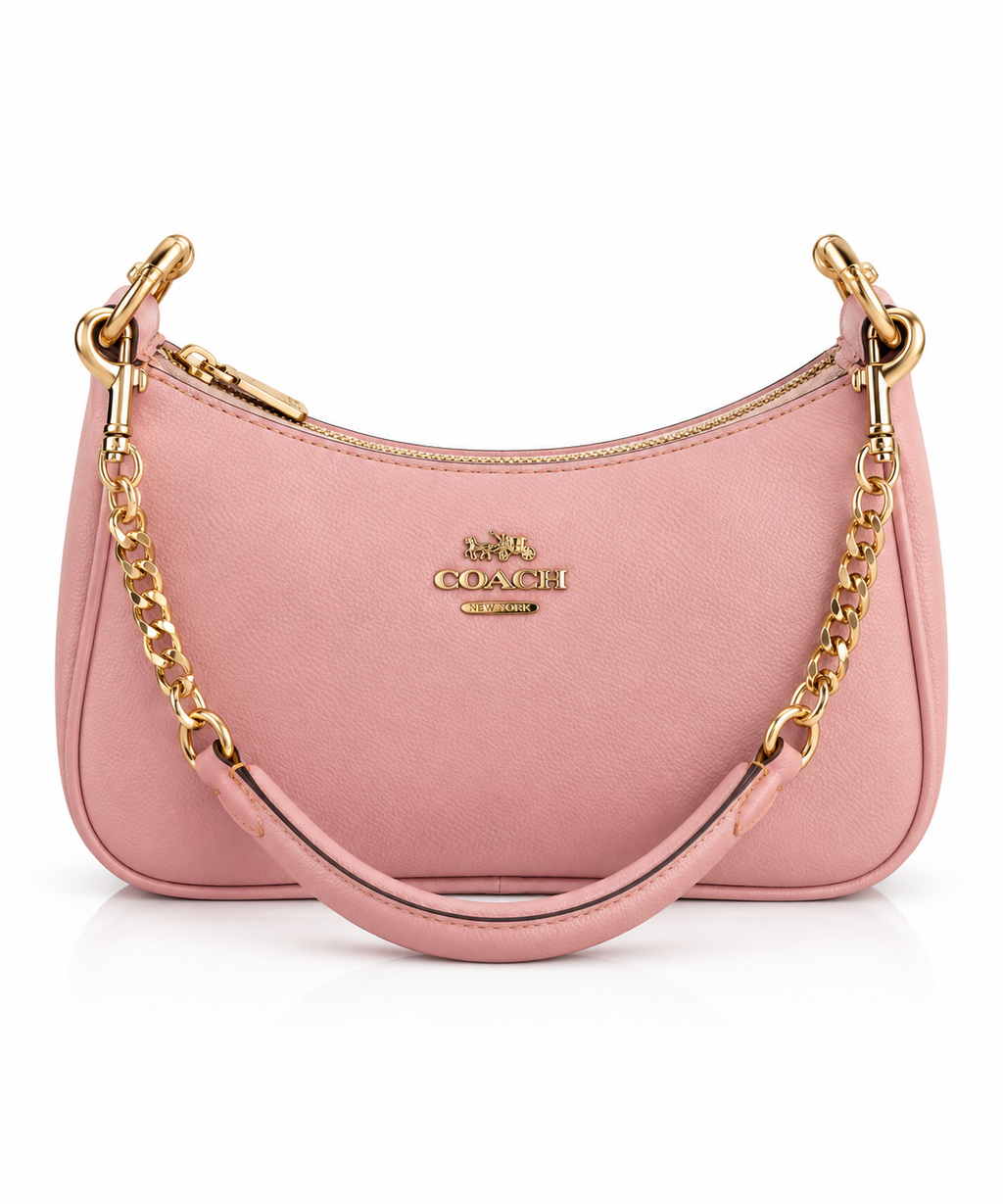 Chain Soft Pink Omuz Çantası