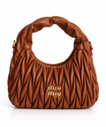 Siena Padded Bag  Cognac Brown