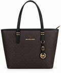 Signature Large Tote Çanta – Chocolate Black