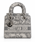 Book Tote Mini Toile – Grey