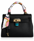 Kelly Twilly Black Gold El Çantası