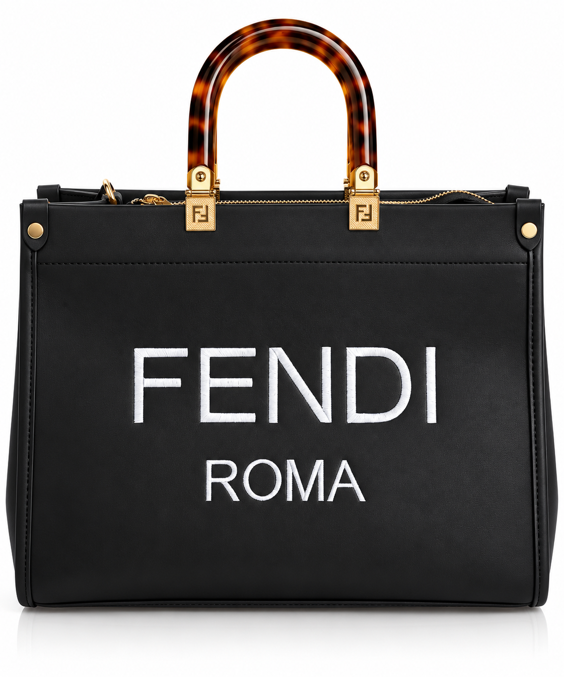 Roma Black Tote Çanta