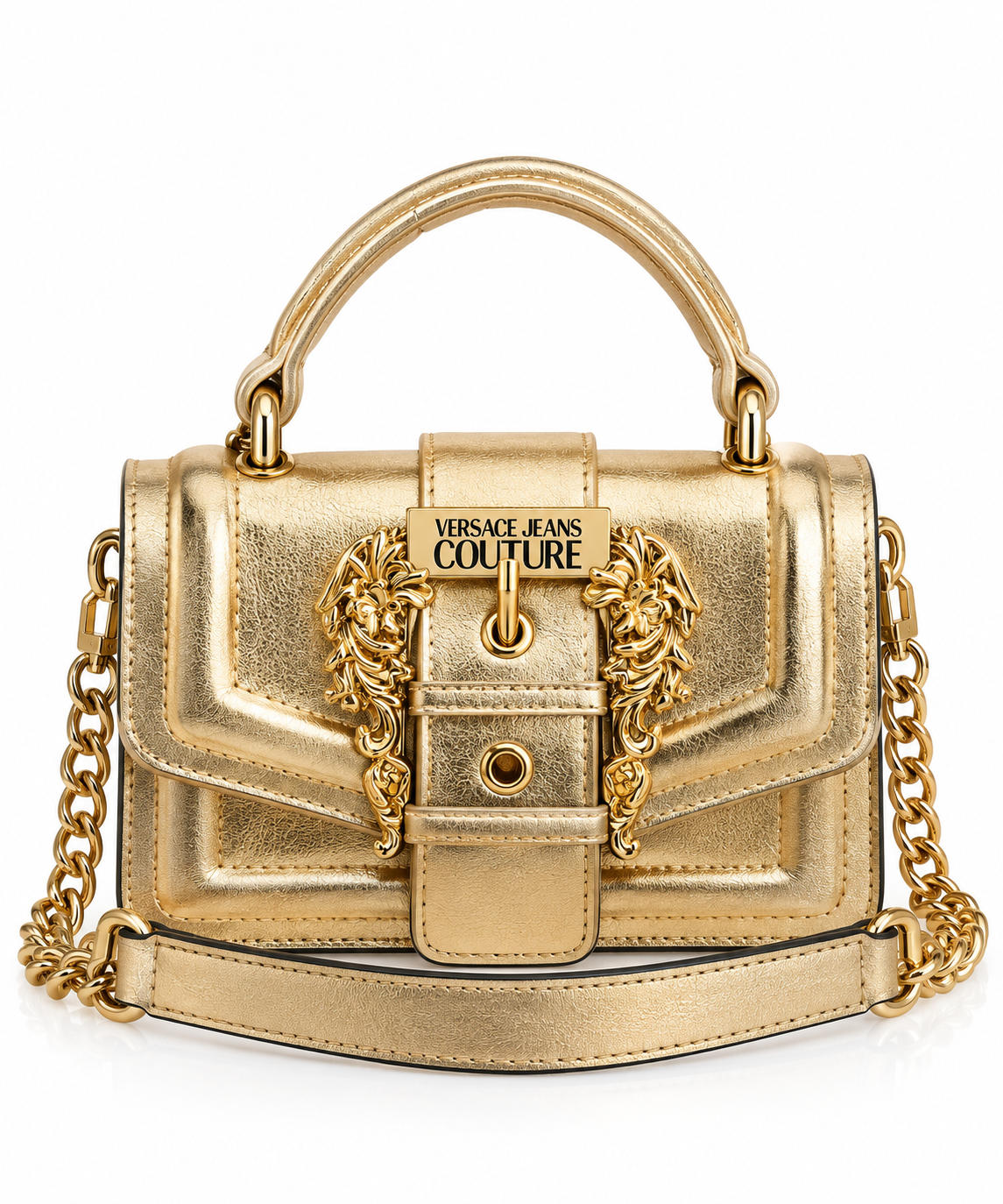 Gold Baroque Mini El & Omuz Çantası