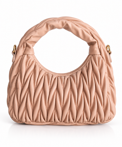 Amélie Padded Bag Pudra Pembe