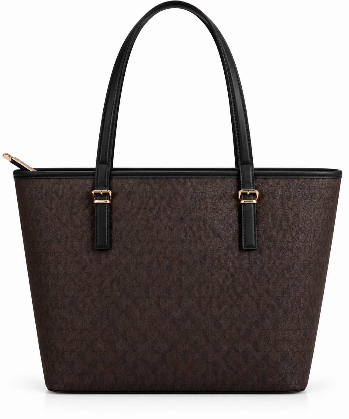 Signature Large Tote Çanta – Chocolate Black