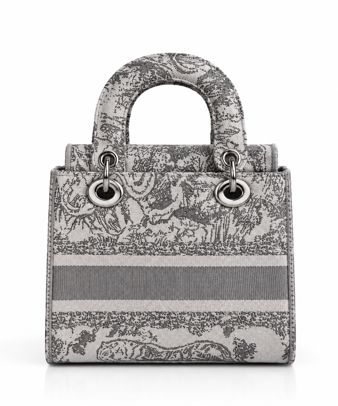 Book Tote Mini Toile – Grey