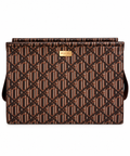 Monogram Élégance Kahverengi Clutch Çanta