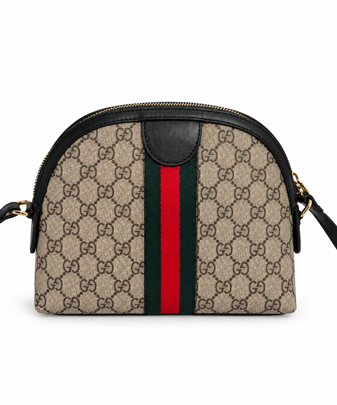 Milano Monogram Desenli Çapraz Çanta – Bej