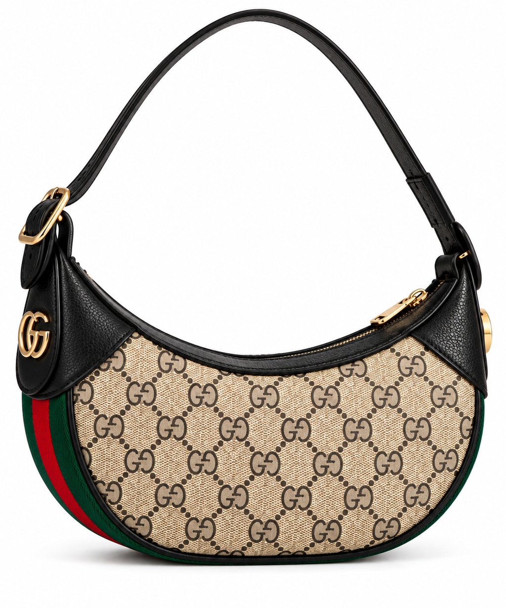 Luna GG Hobo Çanta – Siyah