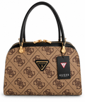 Monvera Monogram Desenli El Çantası – Kahve
