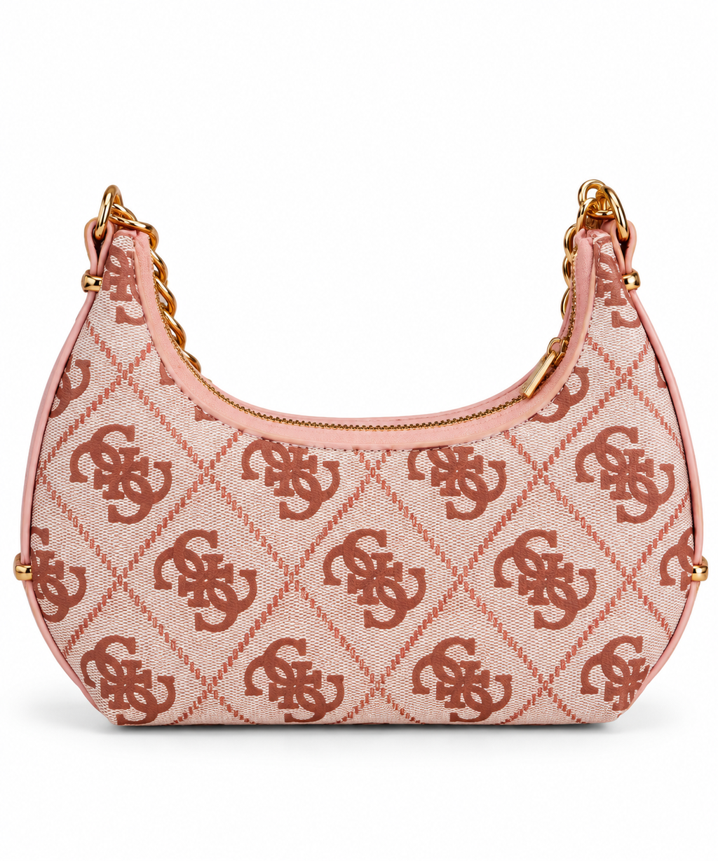 Rosé Monogram Omuz Çantası