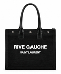 Noir Structured Tote Bag