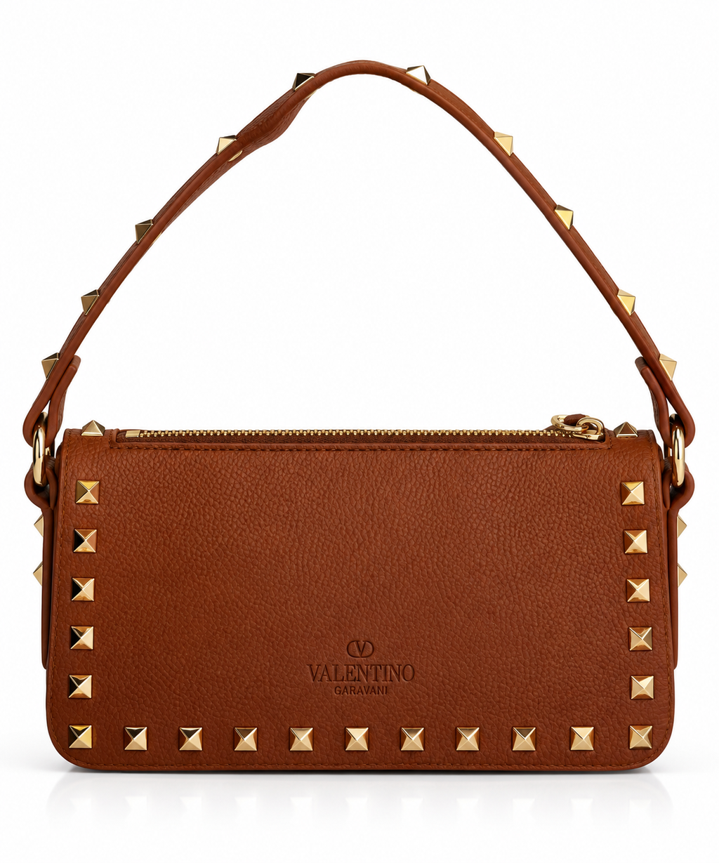 Rivella Taba Gold Stud Omuz Çantası