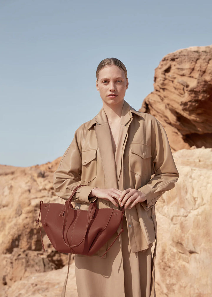Cyme Mini Edition Textured Cognac
