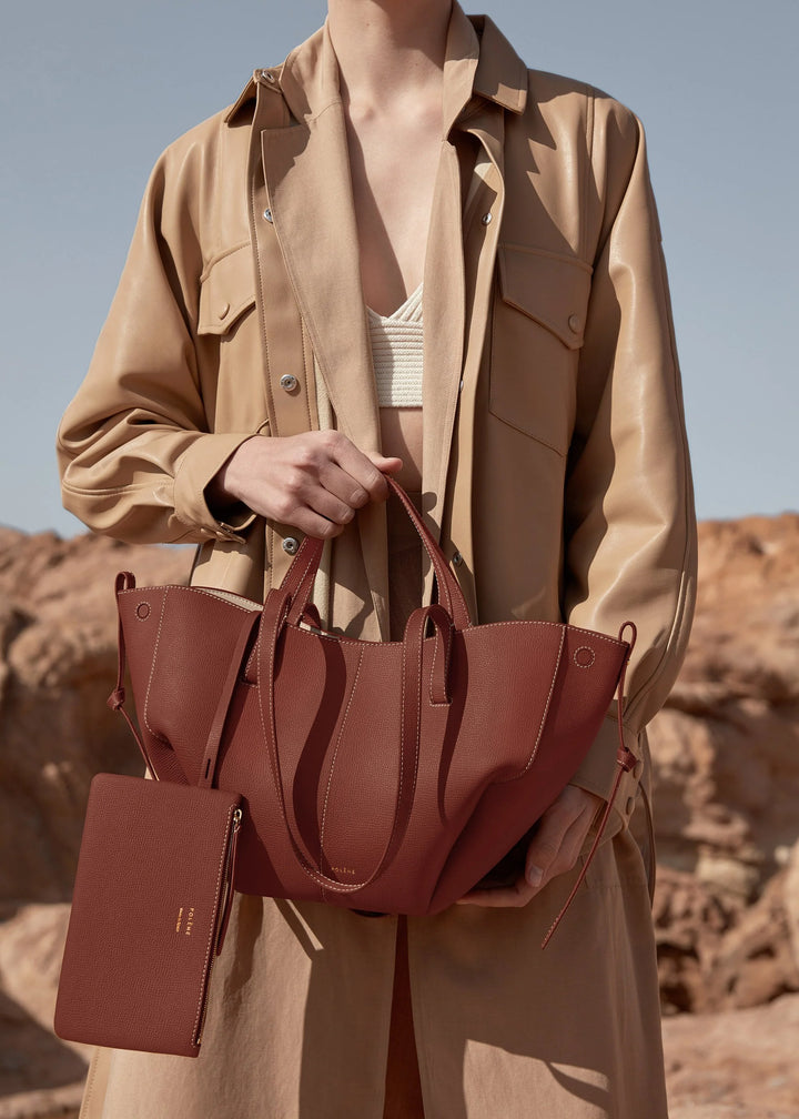 Cyme Mini Edition Textured Cognac