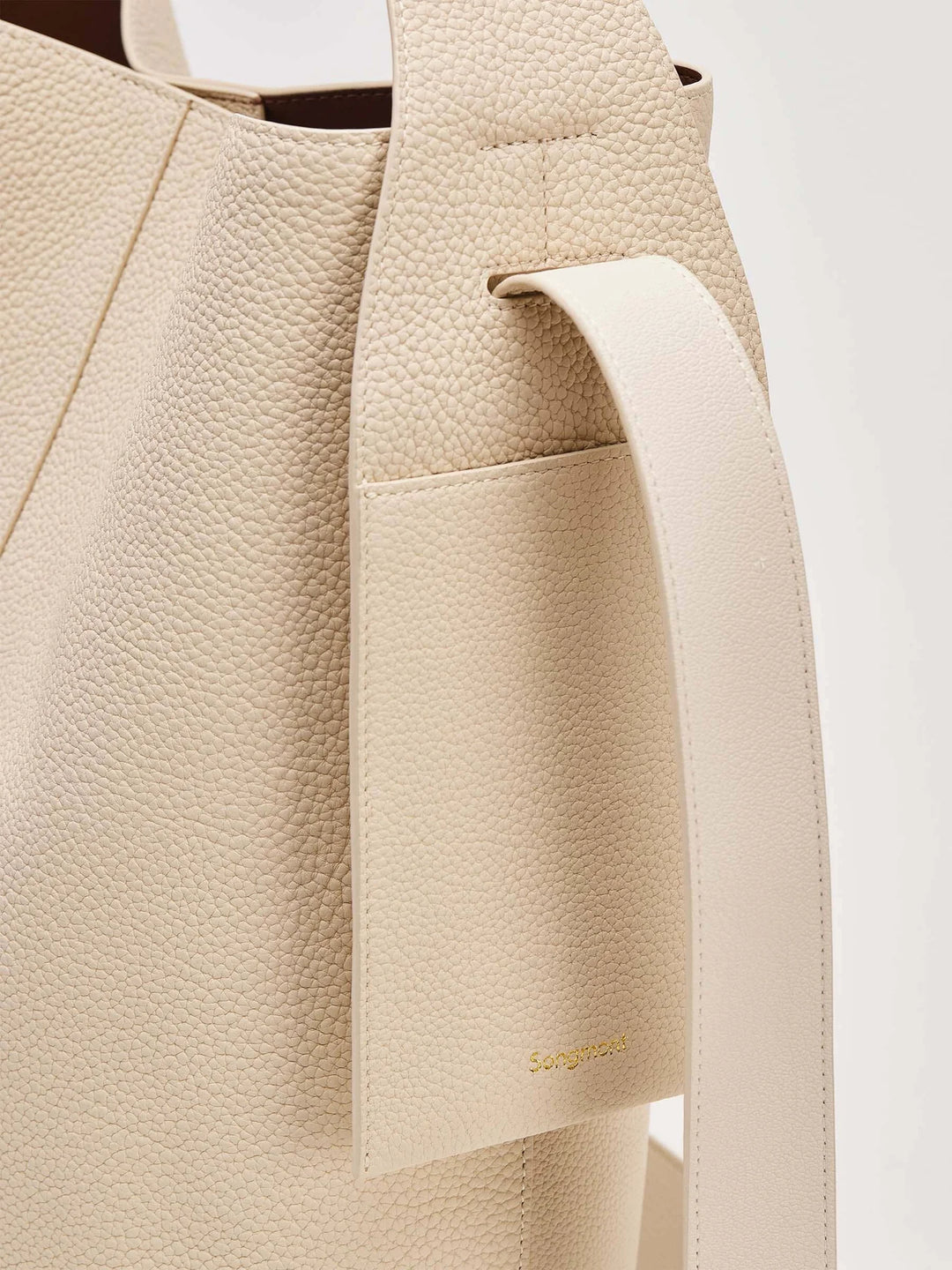 Large Drippy Tote Bag - Ivory