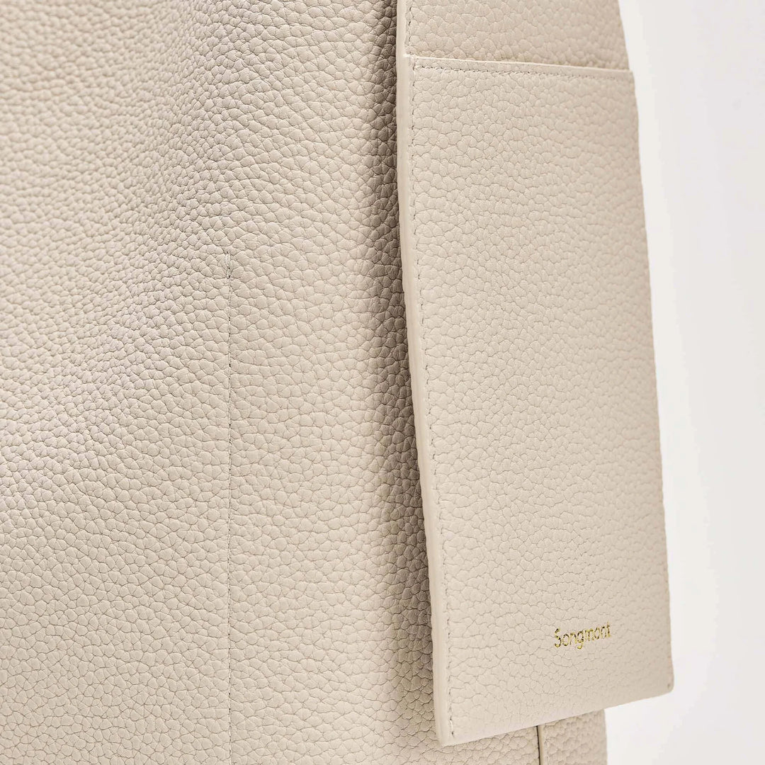 Medium Drippy Tote Bag - Ivory