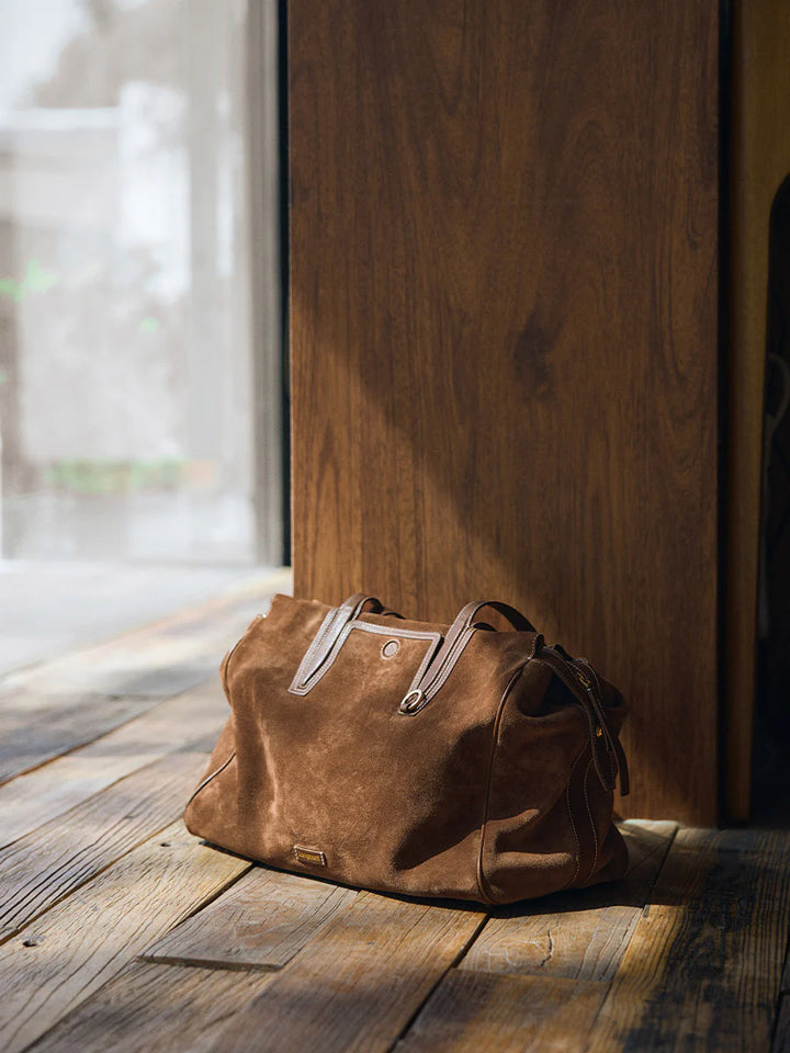 Medium Yore Duffle Bag - Sandal Suede