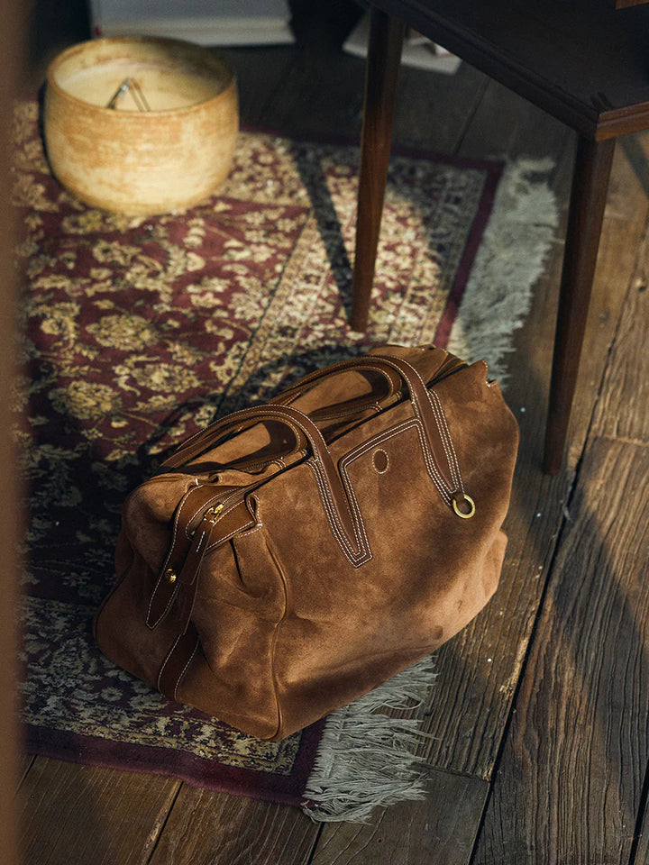 Medium Yore Duffle Bag - Sandal Suede