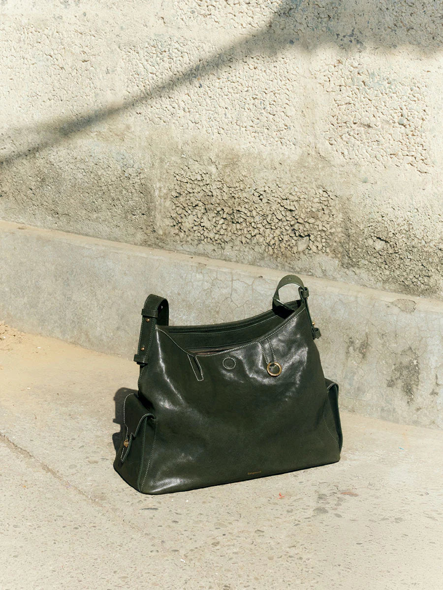 Medium Yore Hobo Bag - Forest