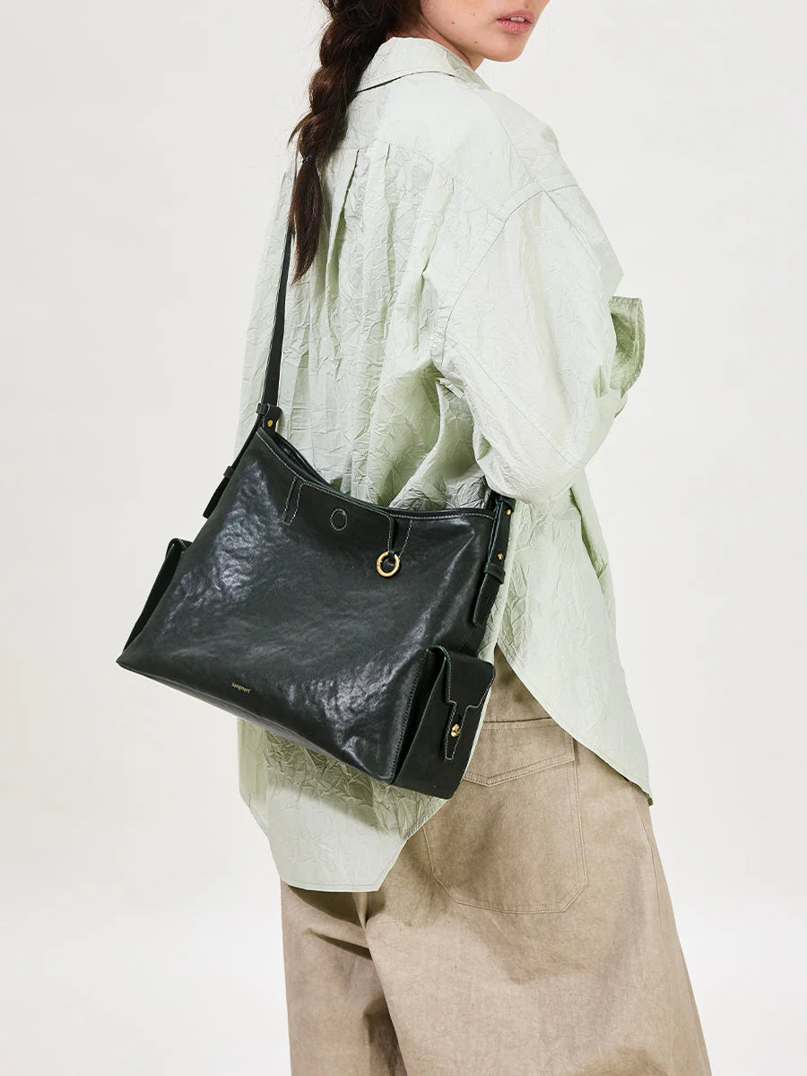 Medium Yore Hobo Bag - Forest