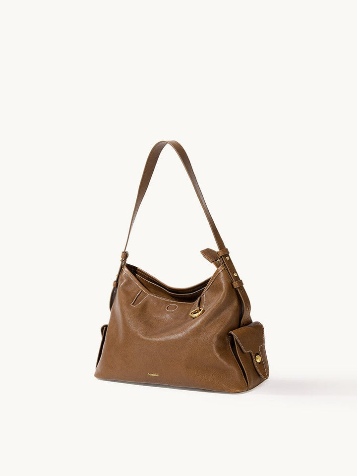 Medium Yore Hobo Bag - Sandal